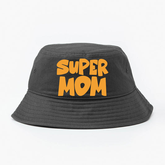 Super Mom Orange Bucket Hat