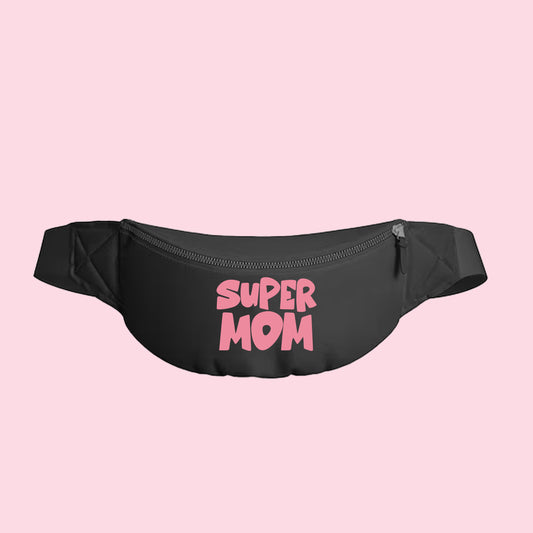 Super Mom Pink Fanny Pack