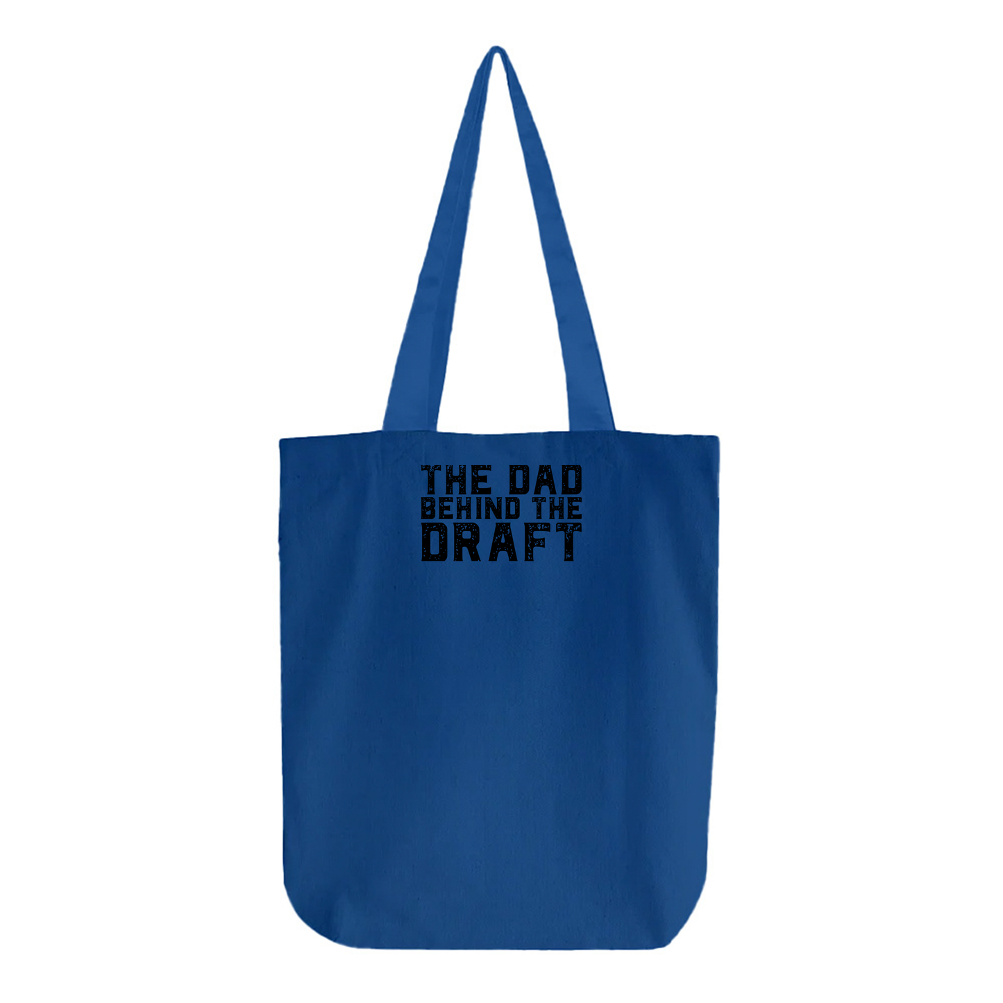 The Dad Behind the Draft Black Tote Bag