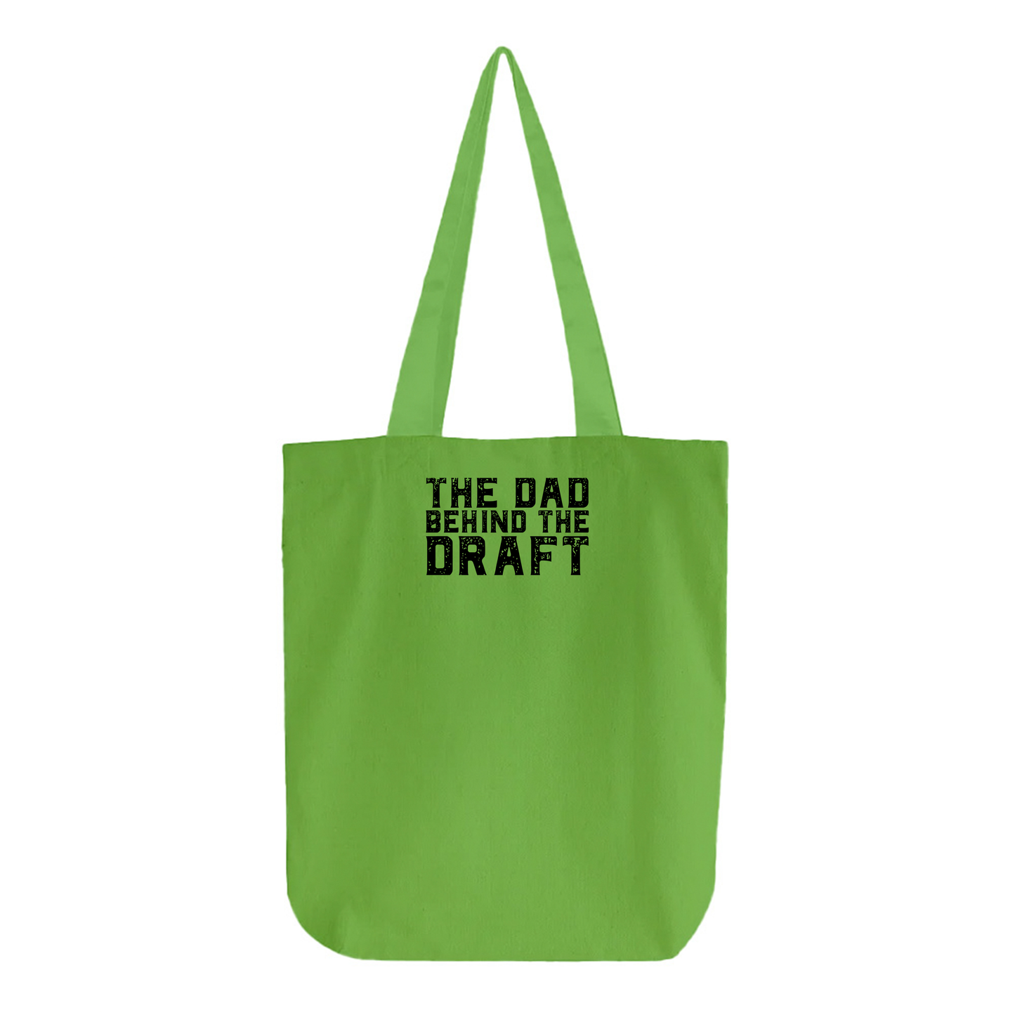 The Dad Behind the Draft Black Tote Bag