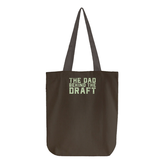 The Dad Behind the Draft Green Tote Bag
