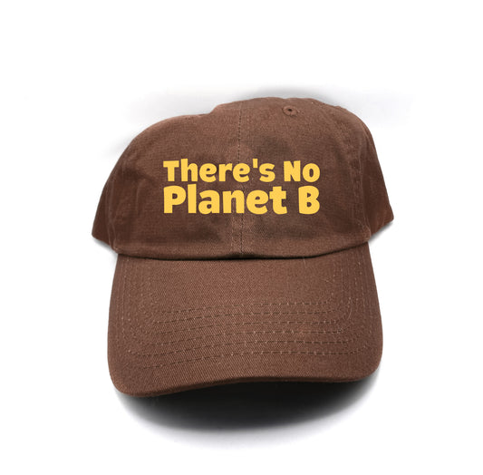 There's No Planet B Sunflower Dad Hat