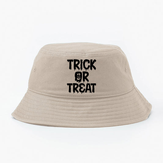 Trick or Treat Black Bucket Hat