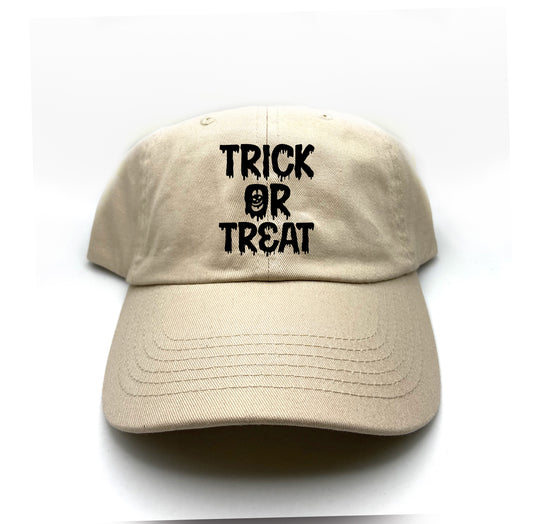 Trick or Treat Black Dad Hat