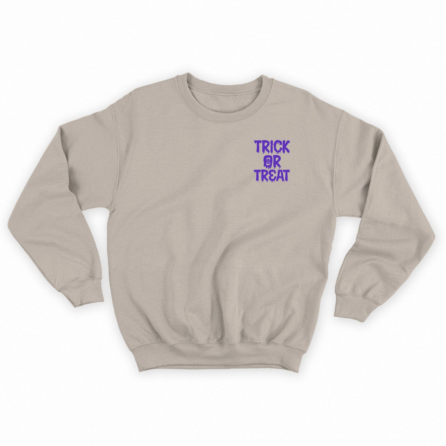 Trick or Treat Blue Violet Sweatshirt