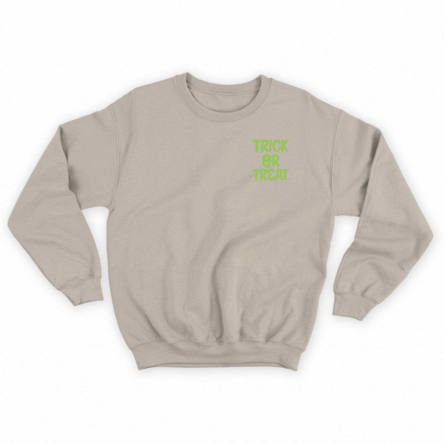 Trick or Treat Green Sweatshirt