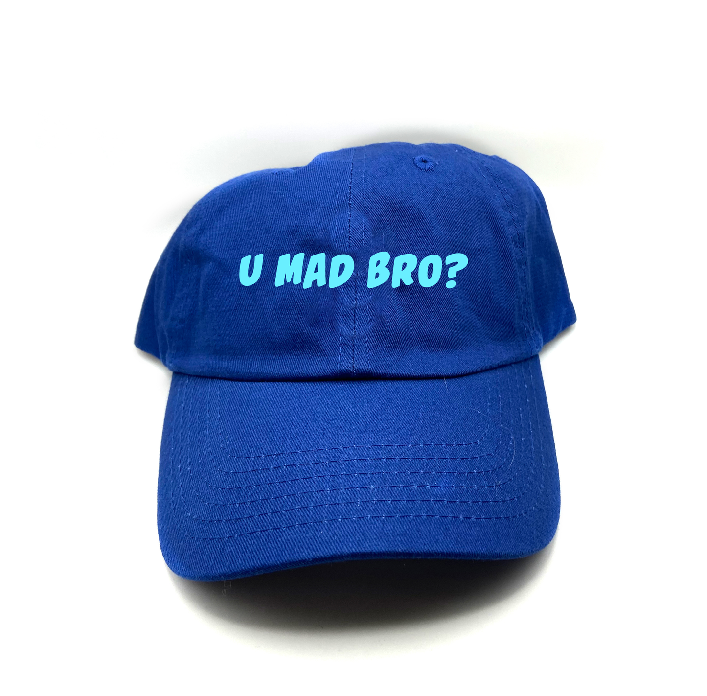 U Mad Bro? Blue Dad Hat