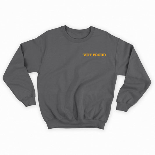Vet Proud Yellow Sweatshirt