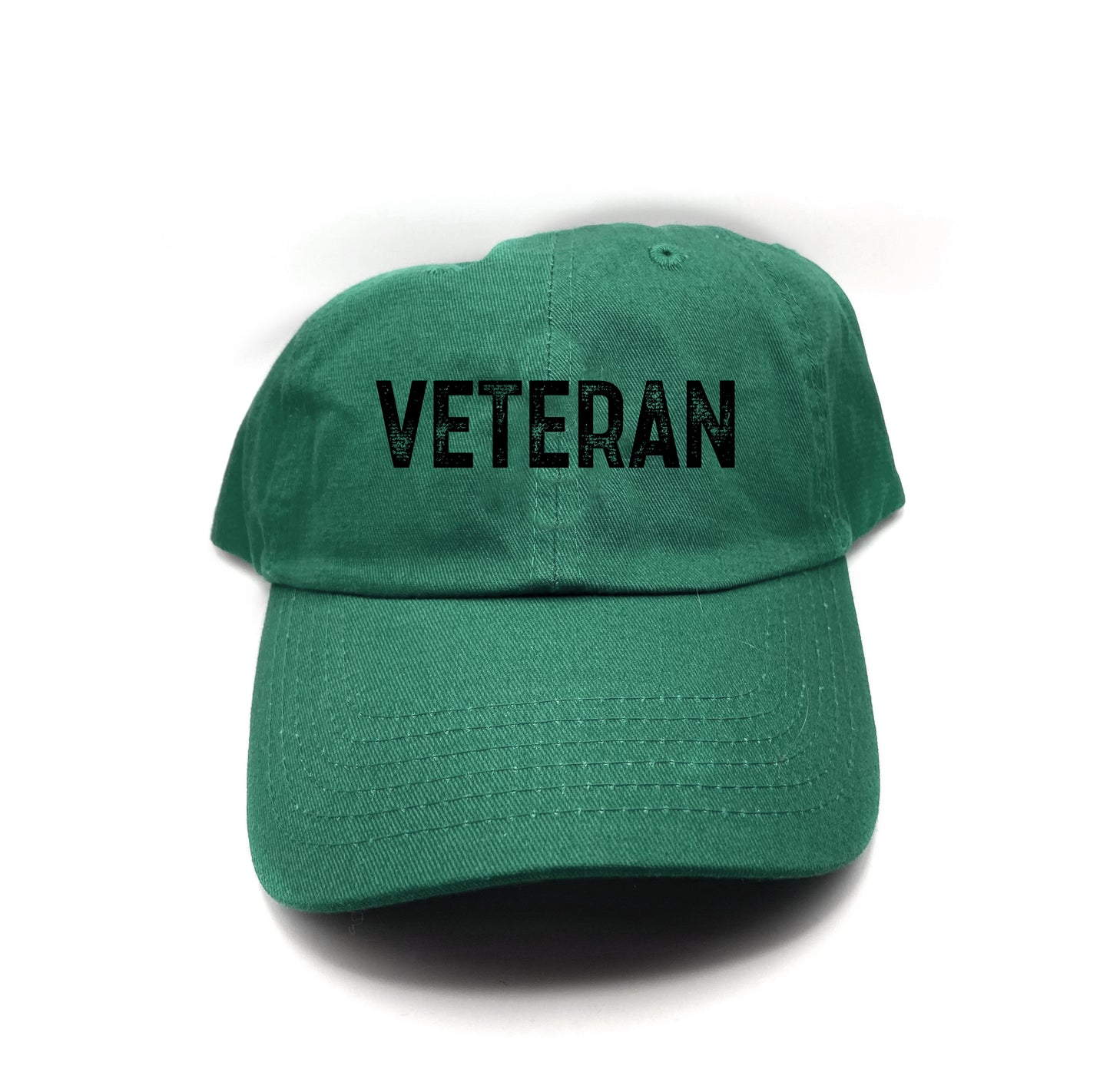 Veteran Black Dad Hat
