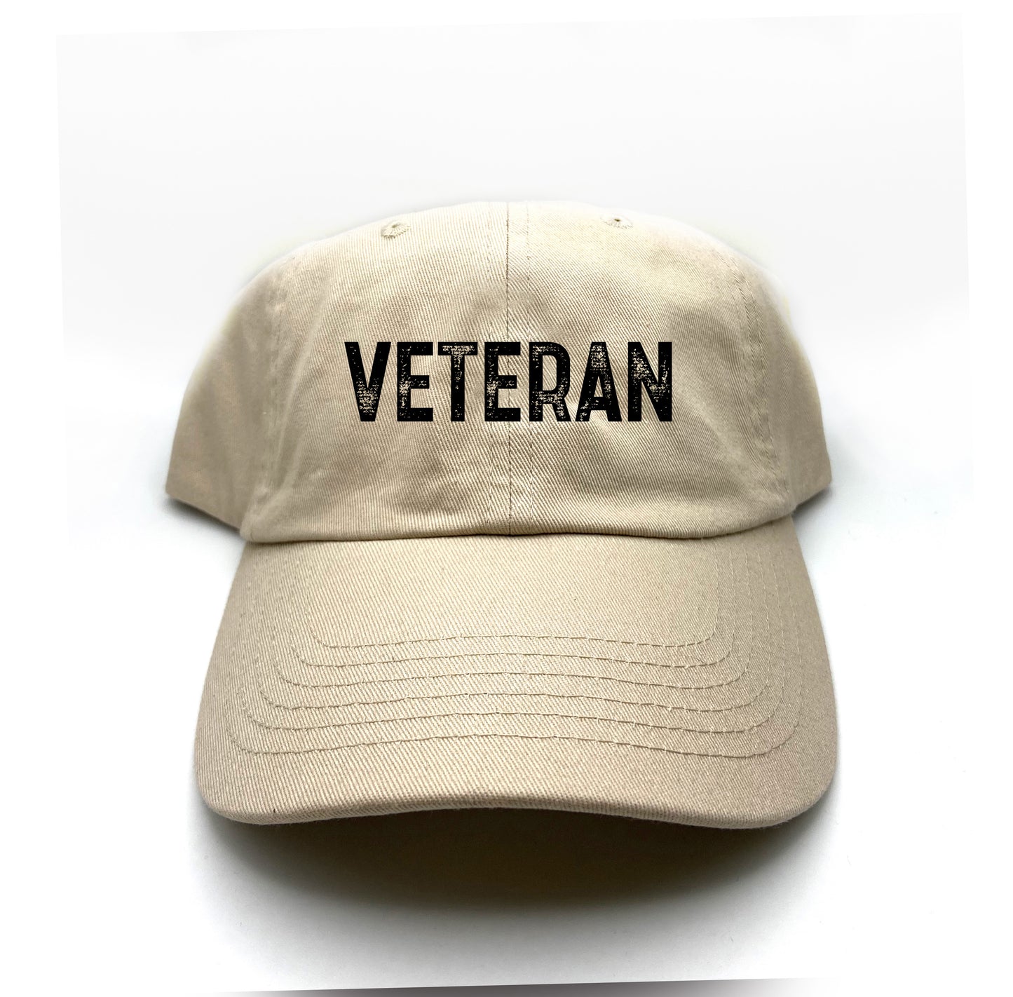 Veteran Black Dad Hat
