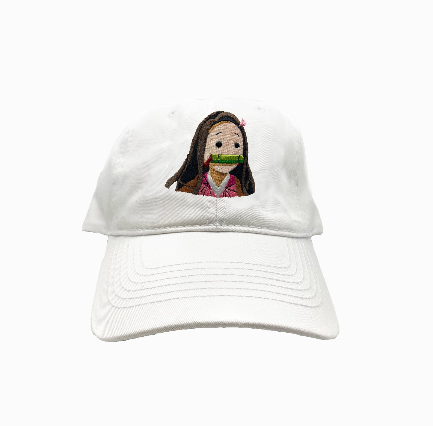 nezuko dirp demon slayer dad hat