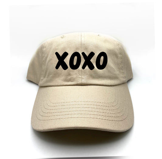 XOXO Black Dad Hat