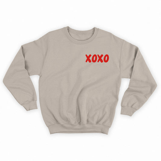 XOXO Red Sweatshirt