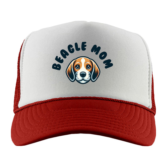 Beagle Mom Foam Trucker Hat