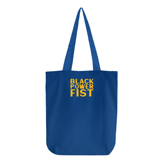 Black Power Fist Yellow Tote Bag