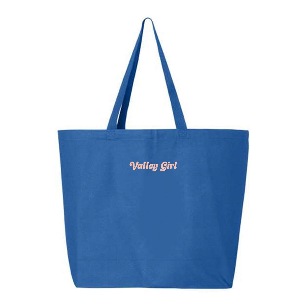 Valley Girl Peach Tote Bag