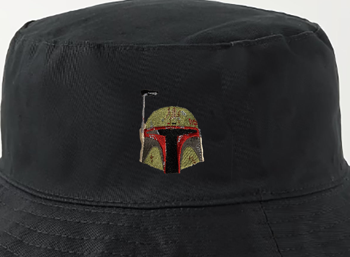 bobafett battle damaged bucket hat