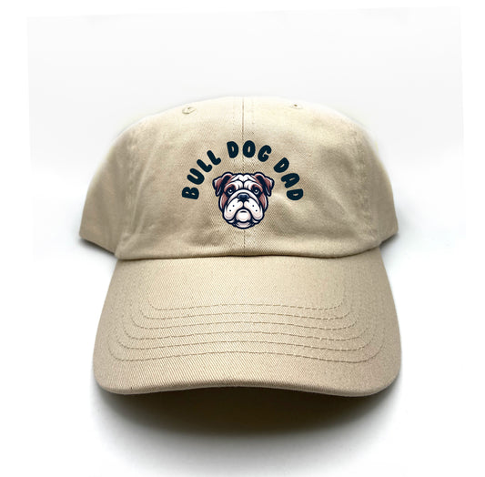 Bull Dog Dad Dad Hat