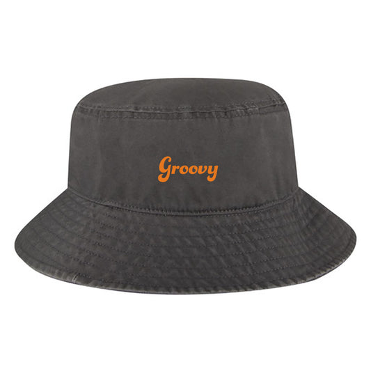 Groovy Orange Bucket Hat