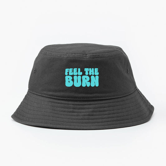 Feel The Burn Cyan Bucket Hat