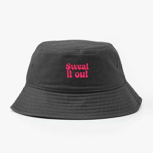 Sweat It Out Purple Bucket Hat