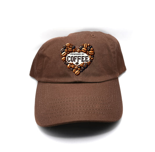 Coffee Bean Pattern Dad Hat