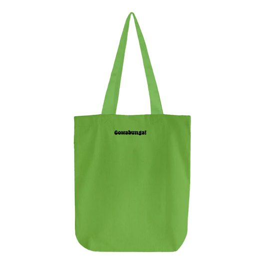 Cowabunga! Black Tote Bag
