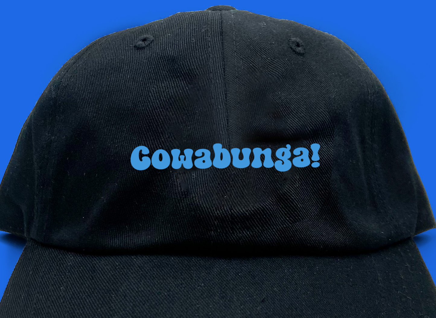 Cowabunga! Blue Dad Hat