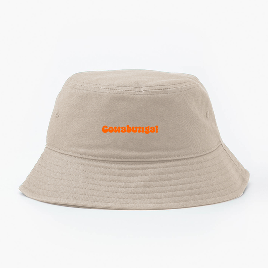 Cowabunga! Orange Bucket Hat
