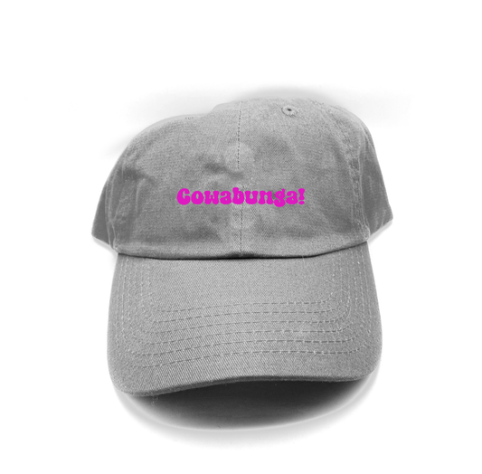 Cowabunga! Pink Dad Hat