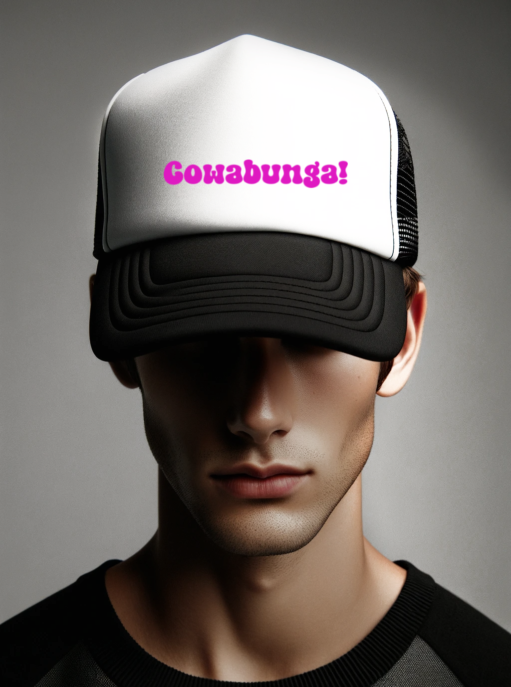 Cowabunga! Pink Foam Trucker Hat