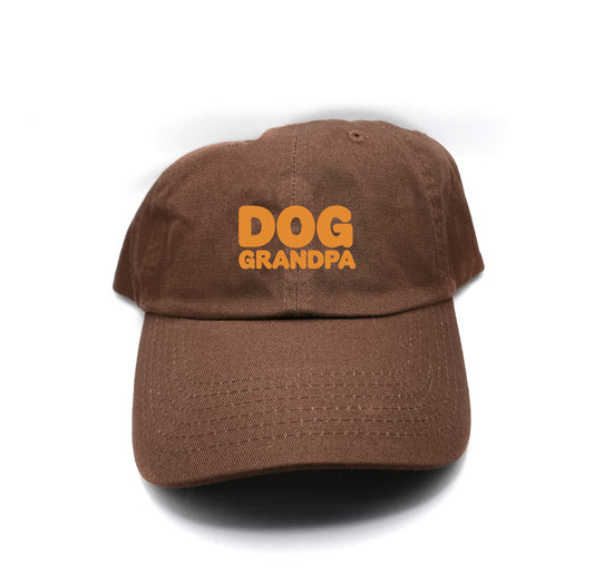 Dog Grandpa Gold Yellow Dad Hat