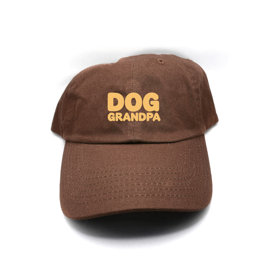 Dog Grandpa Yellow Dad Hat