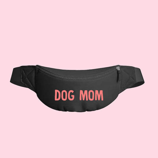 Dog Mom Pink Fanny Pack