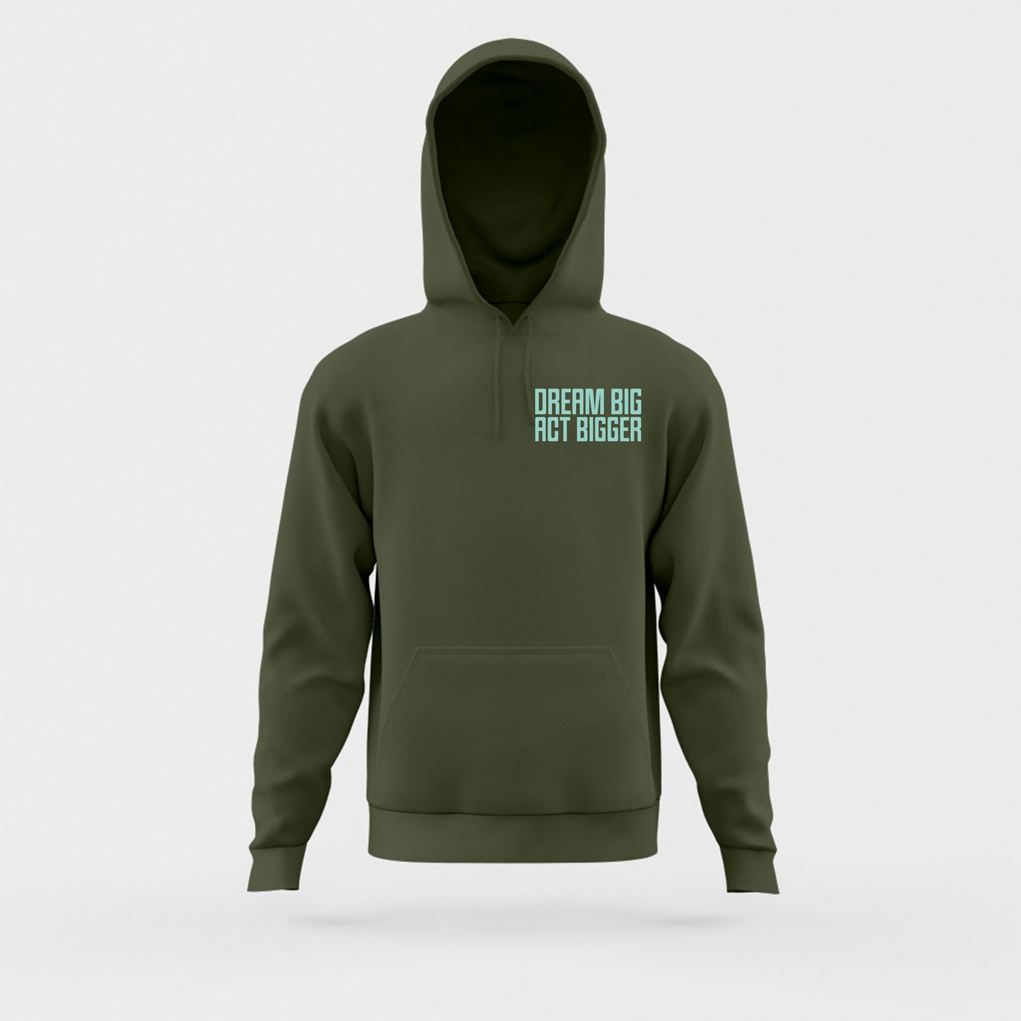 Dream Big Act Bigger MLK Aquatic Awe Hoodie