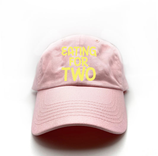 "Eating For Two" Lemonade Dad Hat