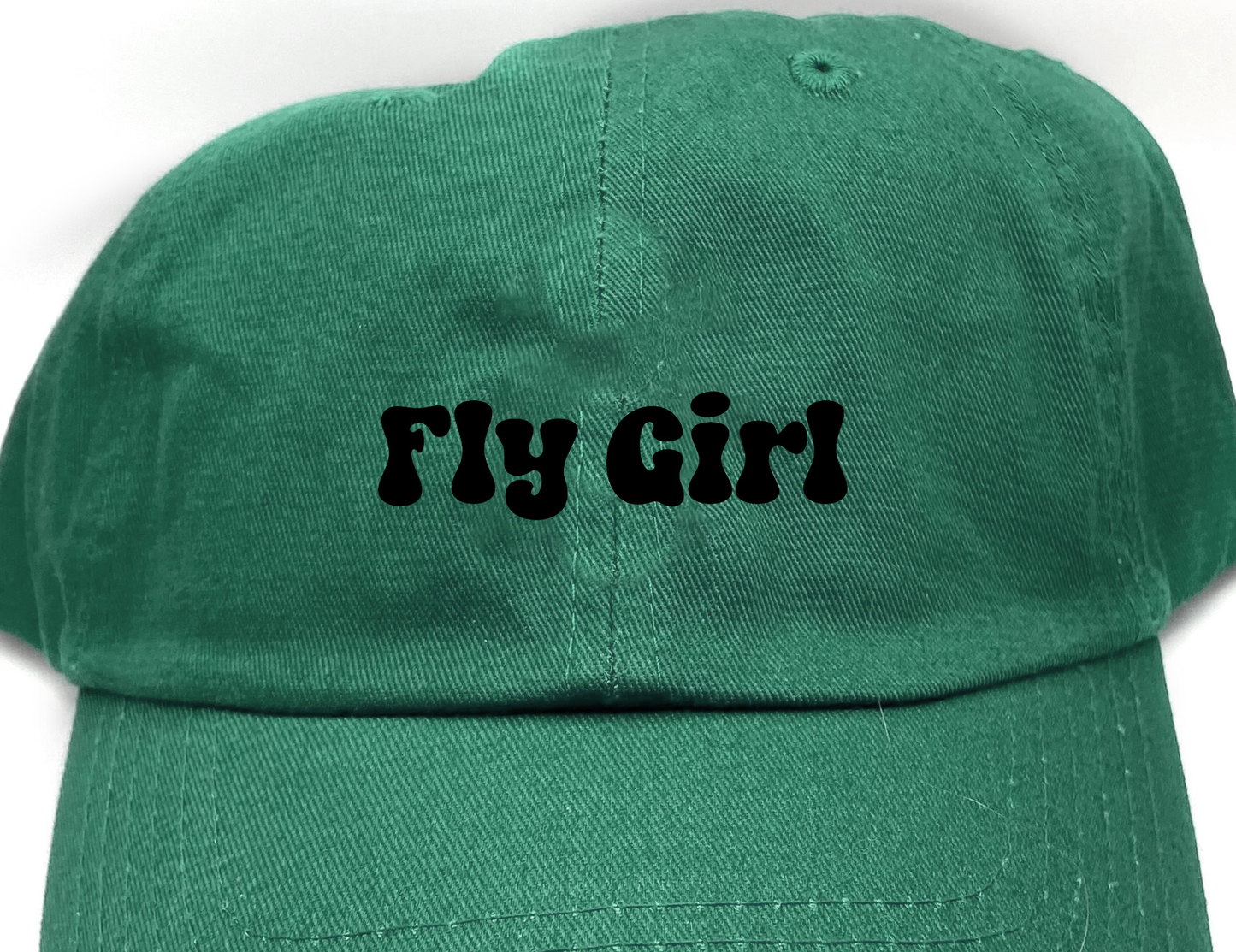 Fly Girl Black Dad Hat