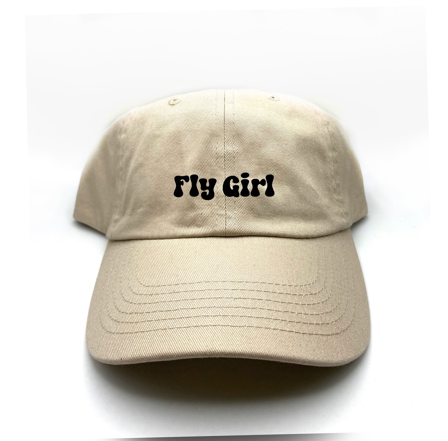 Fly Girl Black Dad Hat