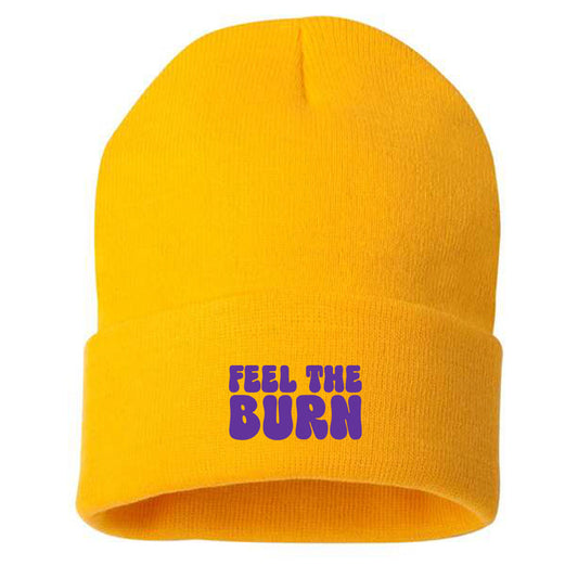 Feel The Purple Orange Beanie