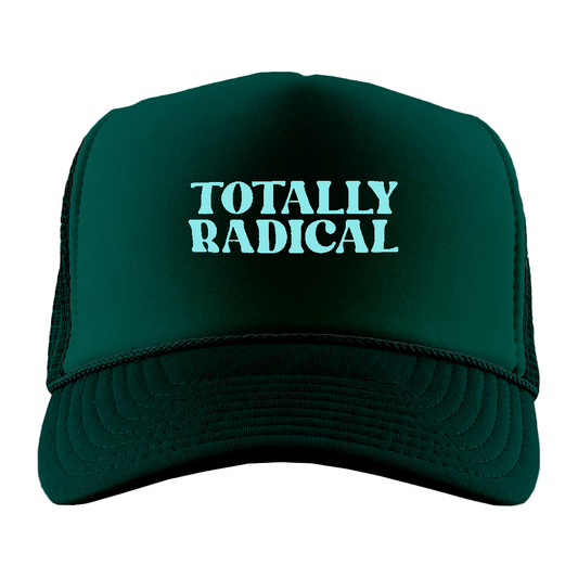 Totally Radical Sky Blue Foam Trucker Hat