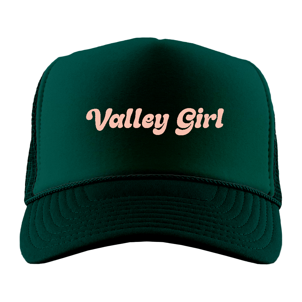 Valley Girl Peach Foam Trucker Hat