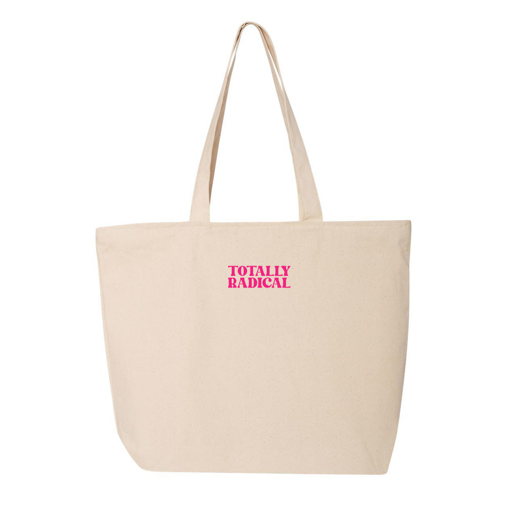 Totally Radical Pink Tote Bag