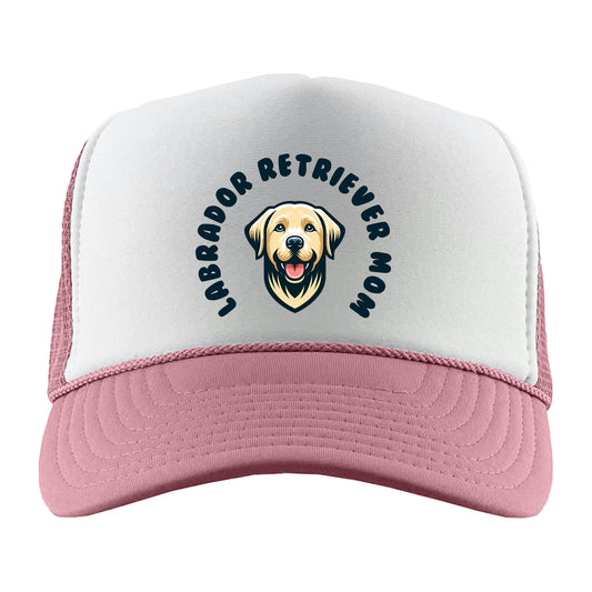 Labrador Retriever Mom Foam Trucker Hat