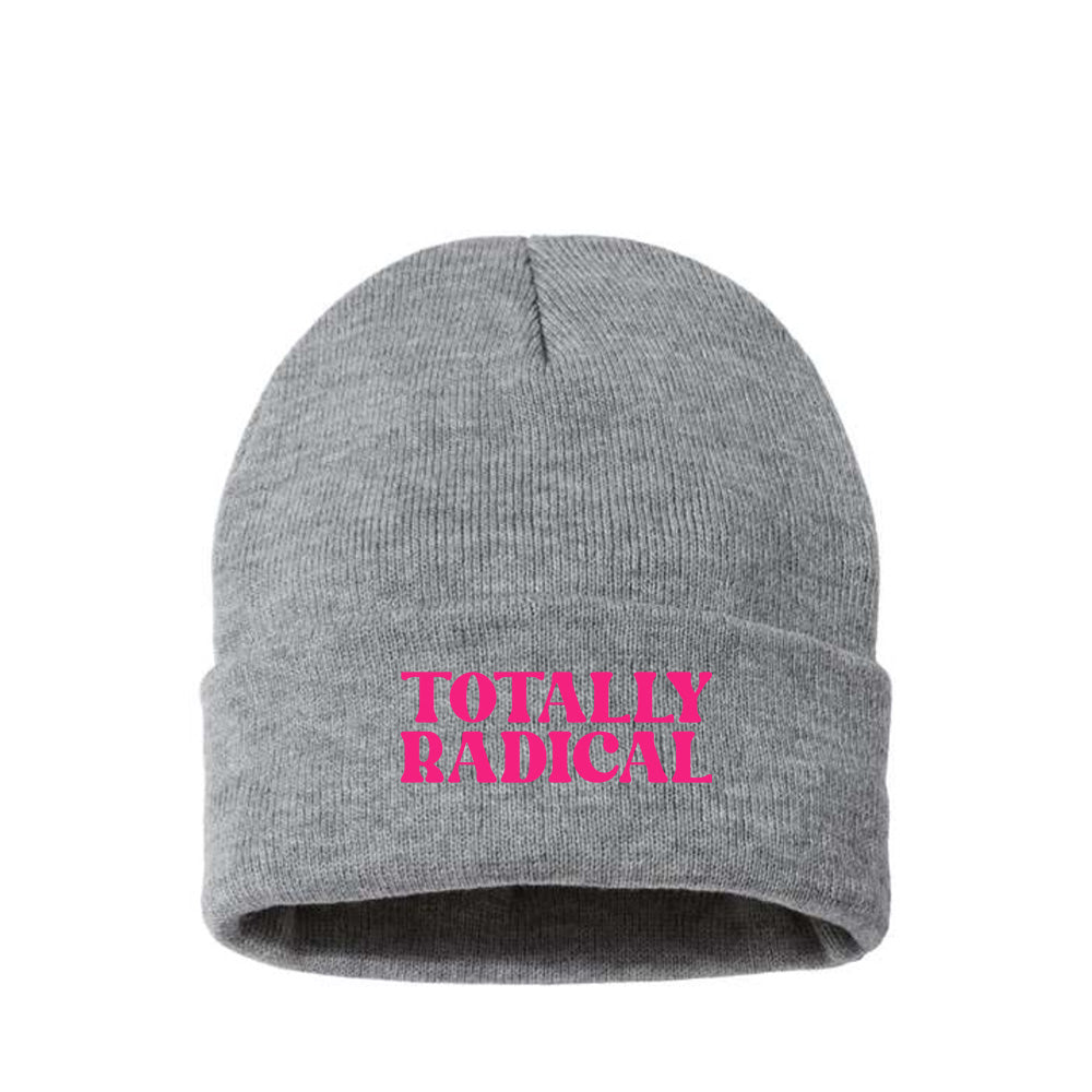 Totally Radical Pink Beanie