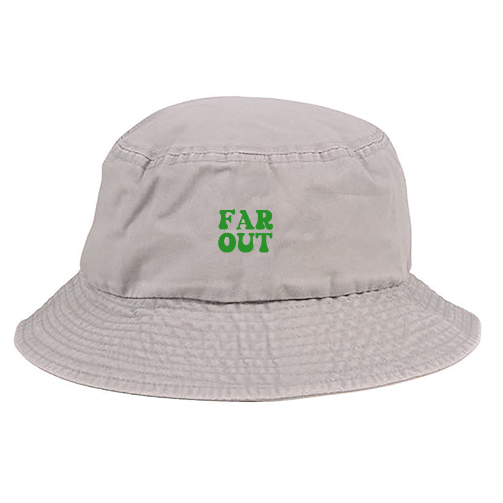 Far Out Green Bucket Hat