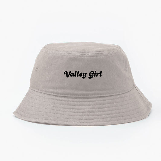 Valley Girl Black Bucket Hat