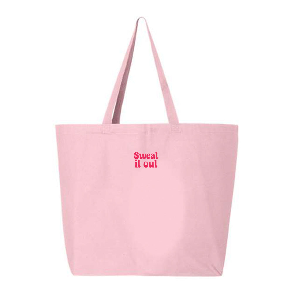 Sweat It Out Red Tote Bag