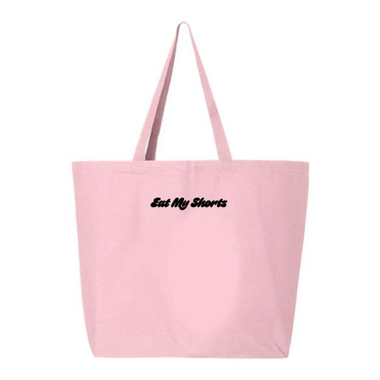 Eat My Shorts Black Tote Bag