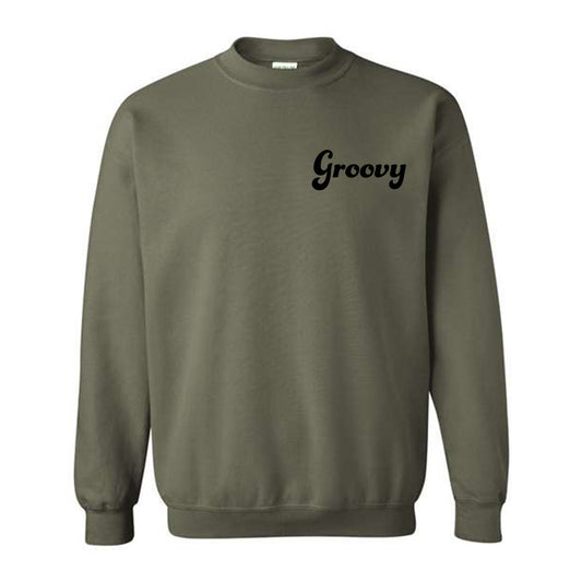 Groovy Black Sweatshirt