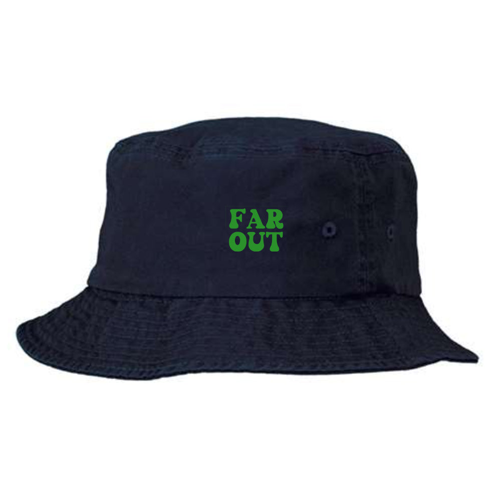 Far Out Green Bucket Hat
